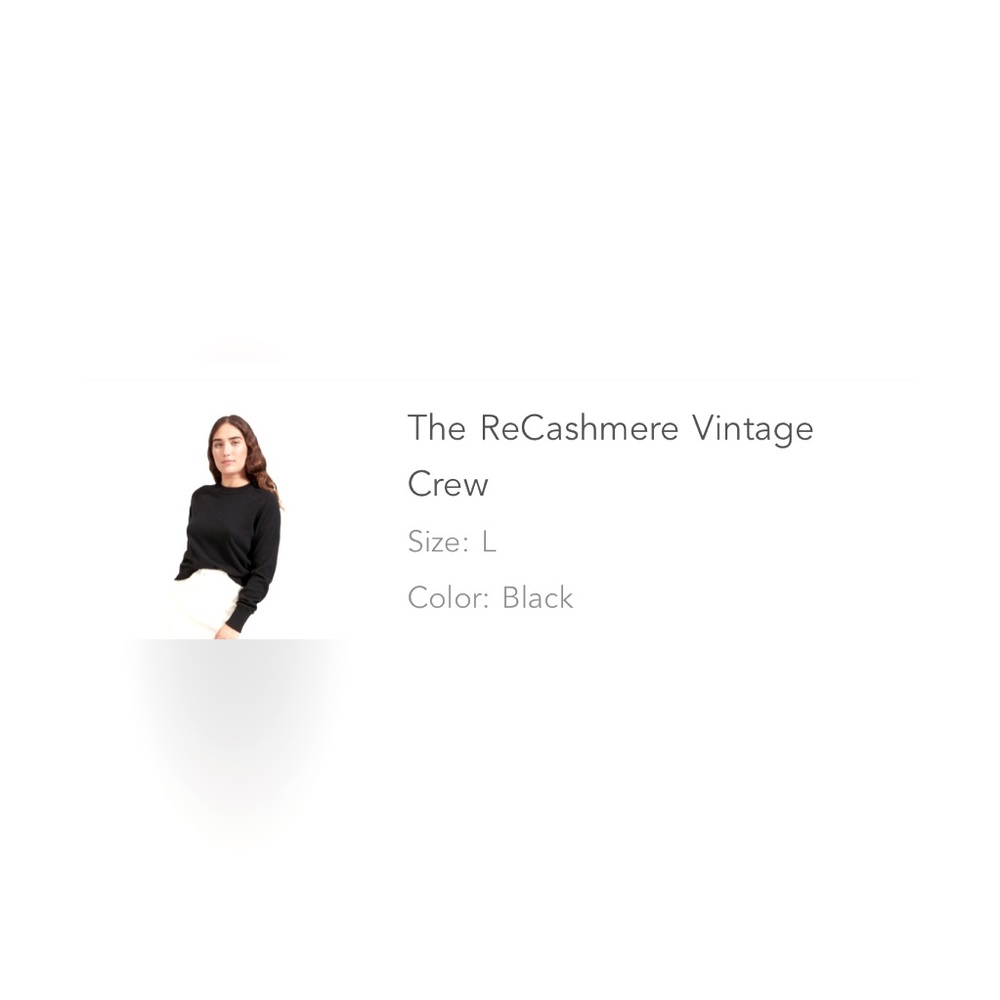 Everlane The ReCashmere Vintage Crew